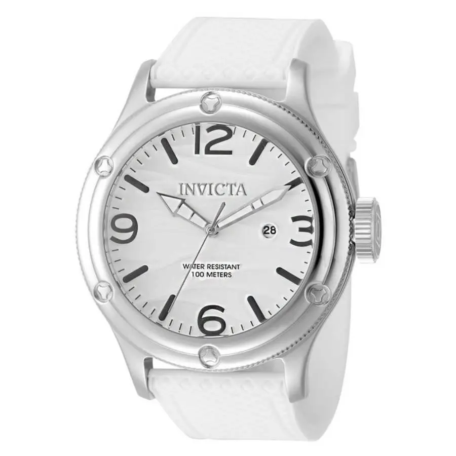Invicta Pro Diver Quartz Silver Dial Men`s Watch 50308