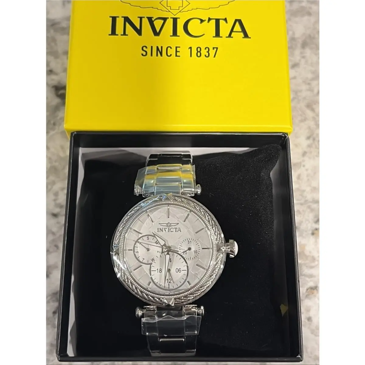 Bolt Women’s Watch 36.5mm Stainless Steel Chronograph 28955 by Invicta
