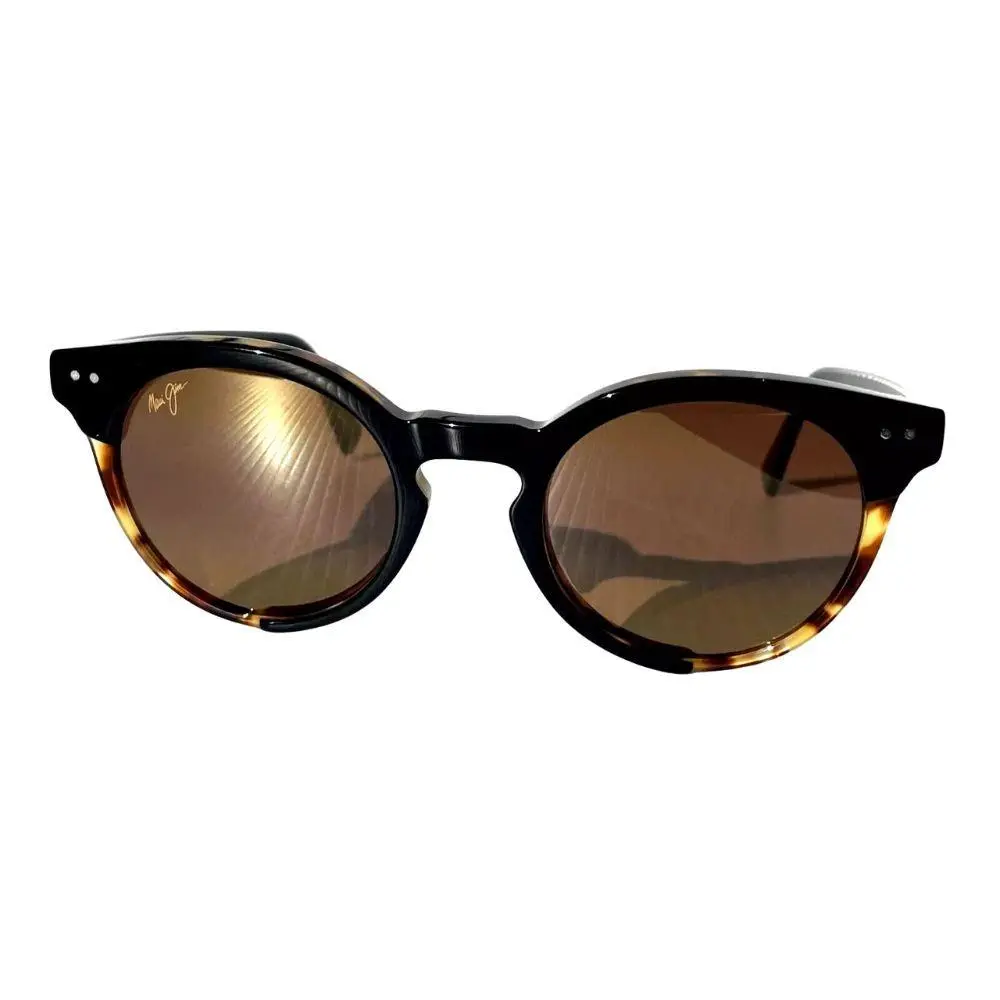Upside Down Falls Sunglasses Tortoise Frame Hcl Bronze Lens H861-10 by Maui Jim