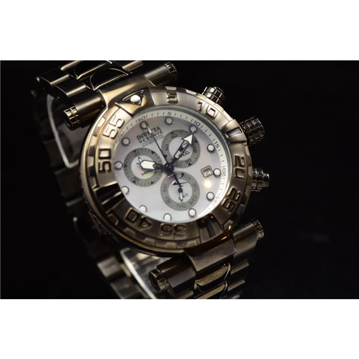 Subaqua Noma I Ltd ED 1581/1700 Mop Dial Swiss Made Gunmetal Watch-nos by Invicta