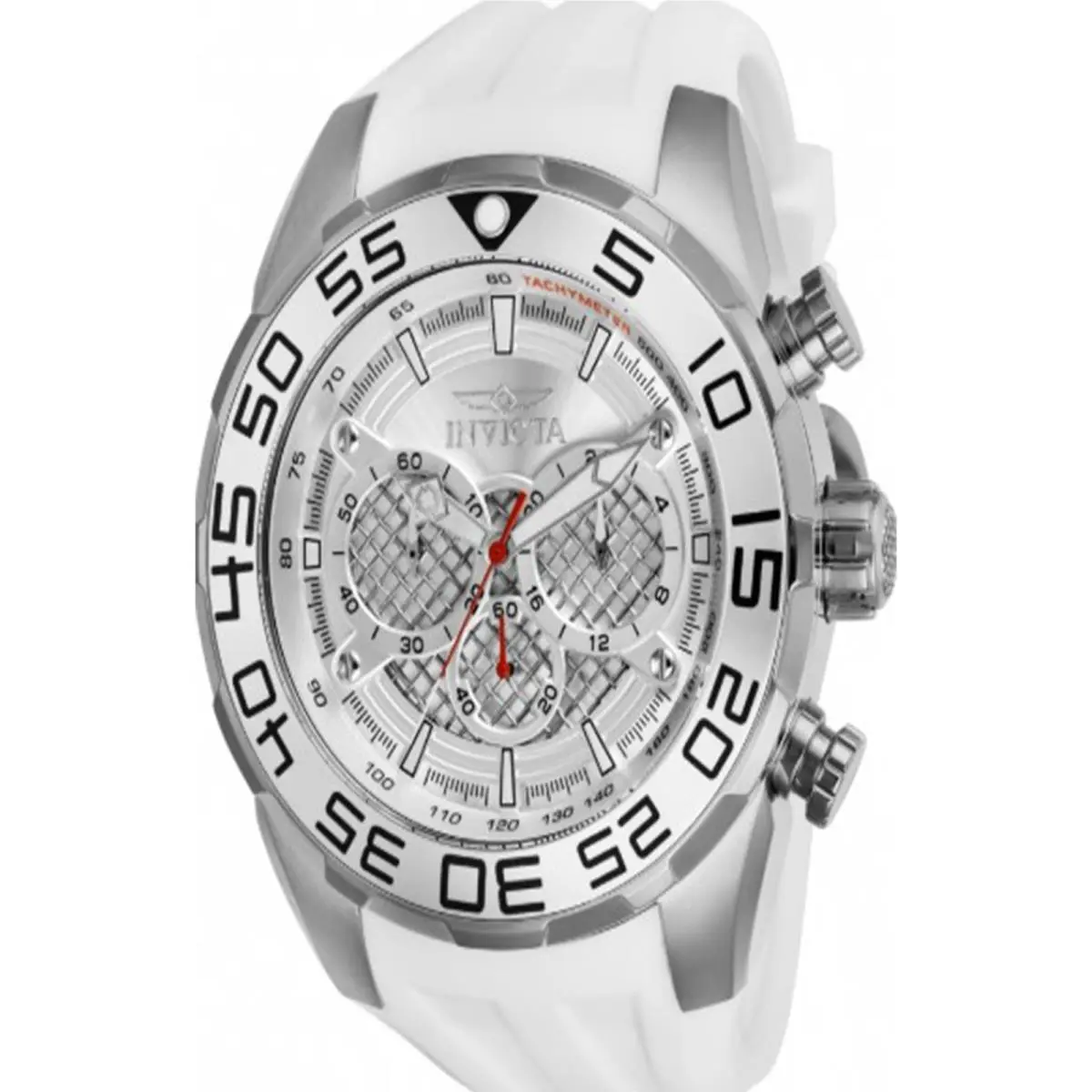 Invicta Men`s 26299 Speedway Quartz Multifunction Silver Dial Watch