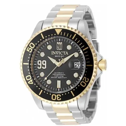 JT Nerovia Automatic Watch - Gold and Steel Tone Case 47mm 51309 by Invicta