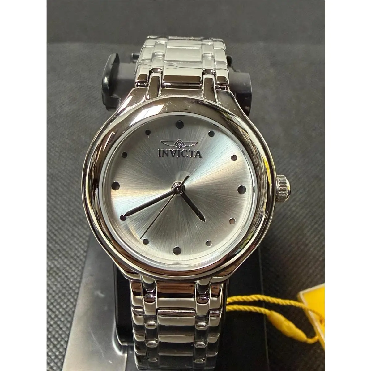 Wildflower Women`s Watch - 32mm Silver Dial and Steel Band by Invicta