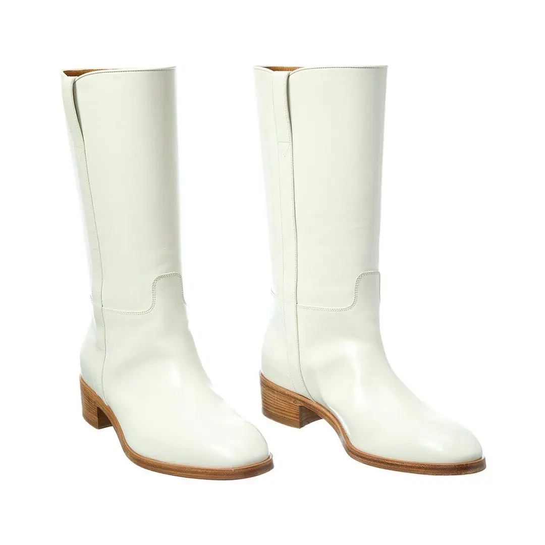 Leather Boot Pre-loved Women`s 8 by Gucci