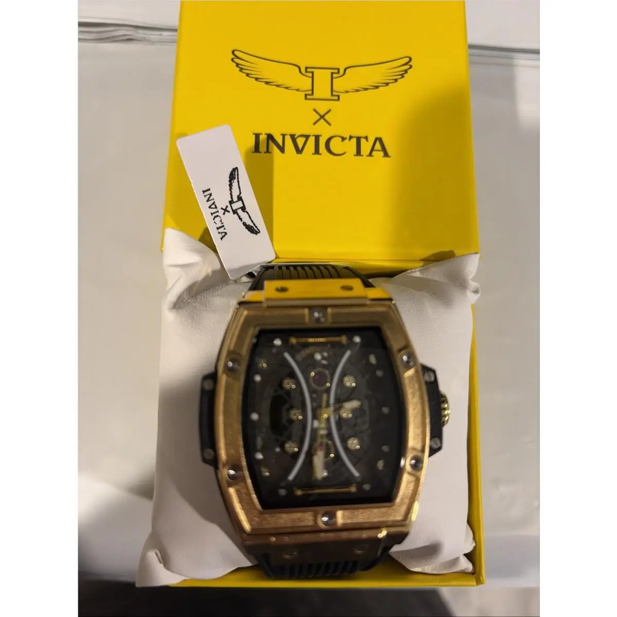469.  S1 Rally I Model 69845 Black and Gold by Invicta