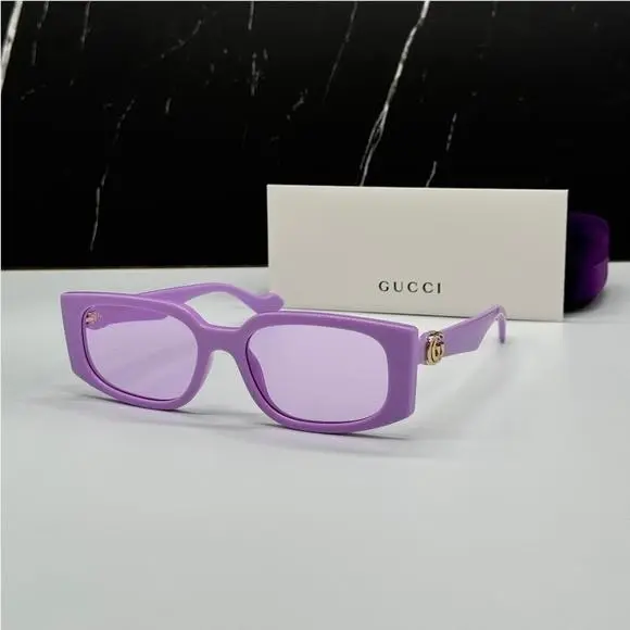 GG1534S 004  Violet Square Women Sunglasses  by Gucci