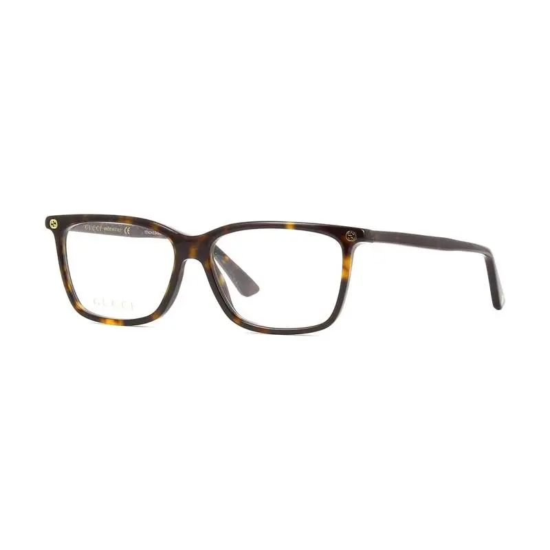 GG0094O Eyeglasses Eye Glasses 002 Havana 52mm Women by Gucci