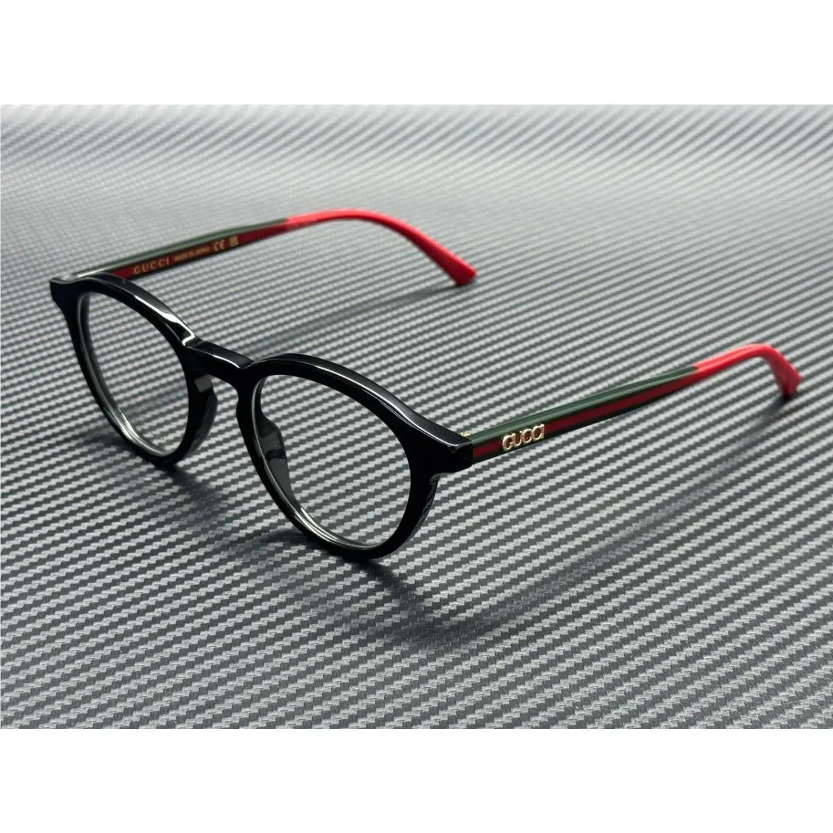 GG1871O 001 Black Men`s 49 mm Medium Eyeglasses by Gucci