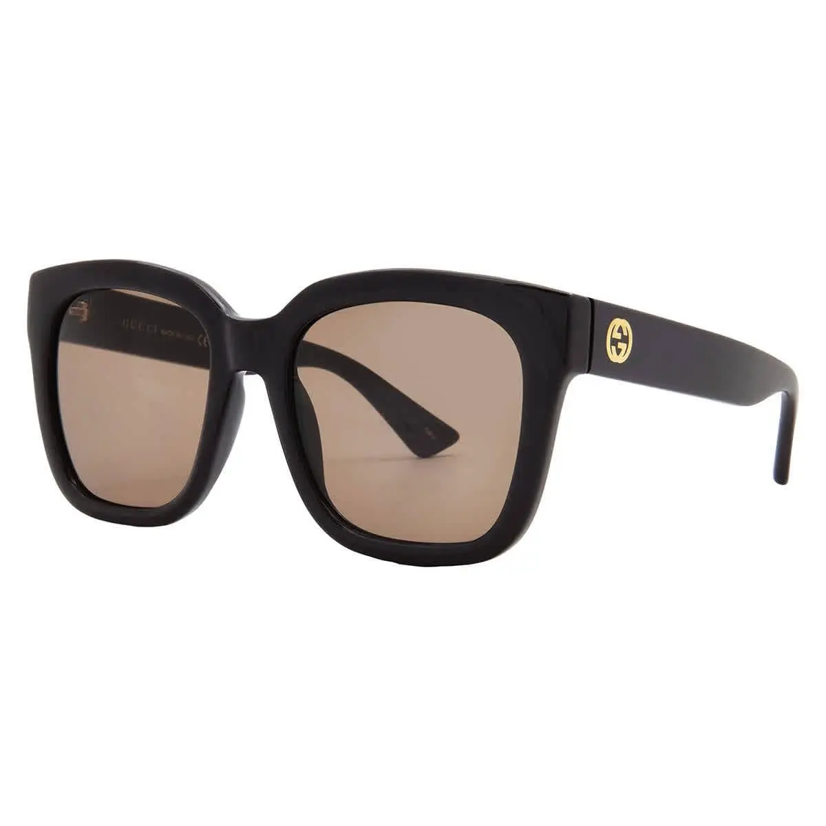 Gucci Brown Square Ladies Sunglasses GG1338S 005 54 GG1338S 005 54