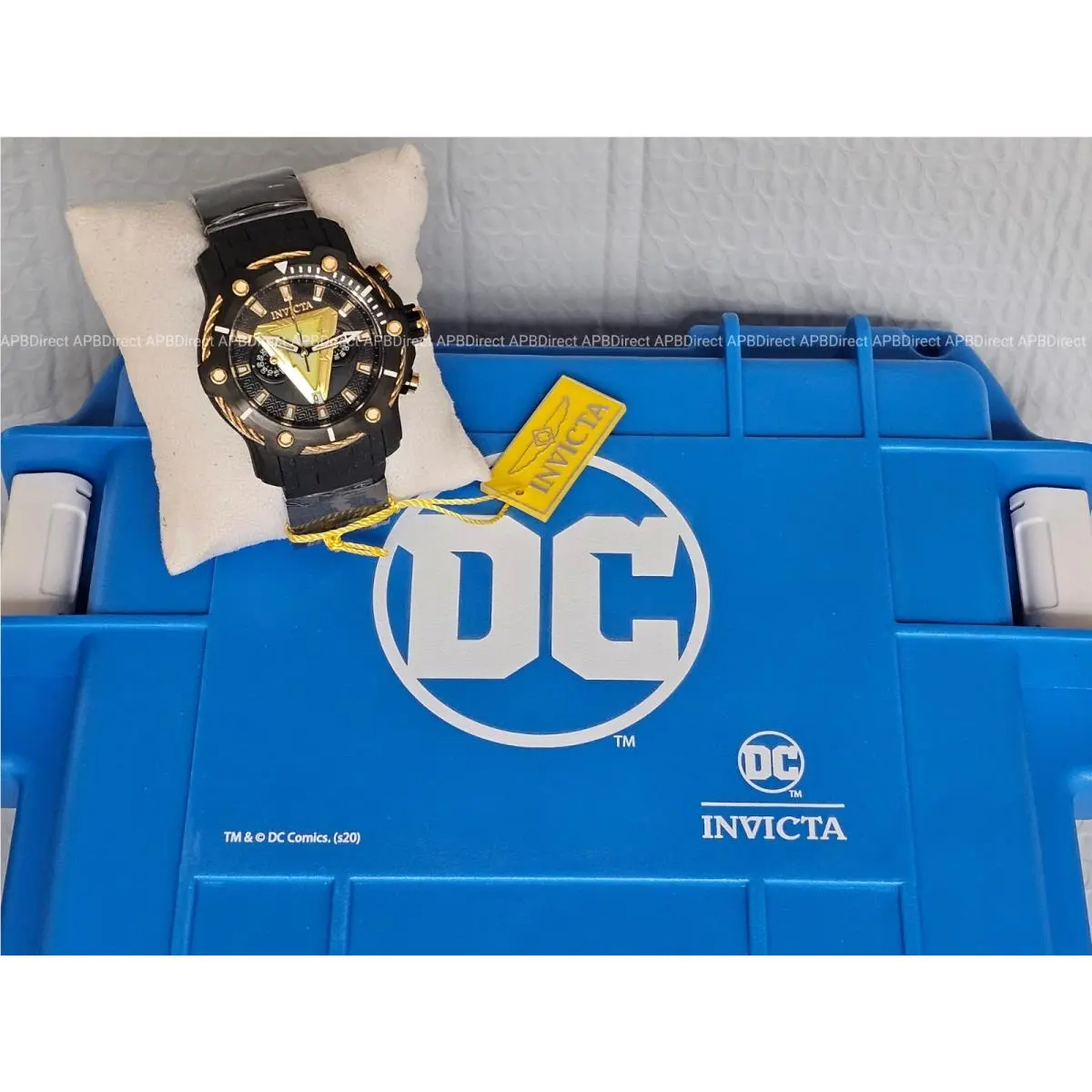 Invicta - DC Comics 127 Black Adam - Sand Blasted - Limited Ed - Mens Watch