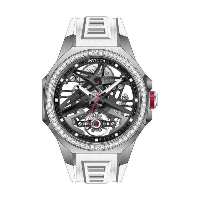 Invicta Men`s Objet D Art Diamond 43mm Automatic Watch IN-70123