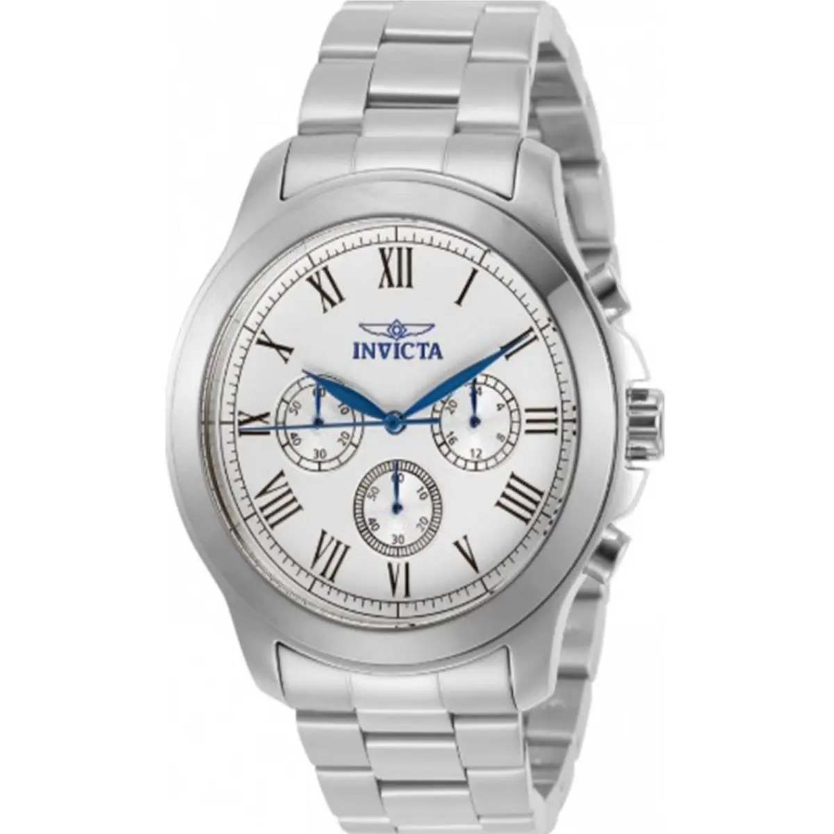 Invicta Men`s 21657 Specialty Quartz Chronograph Silver Dial Watch