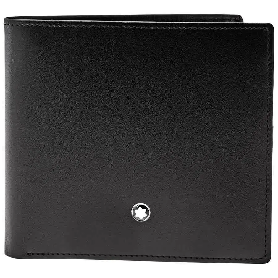Meisterstuck 8 CC Black Leather Wallet 7163 198310 by Montblanc