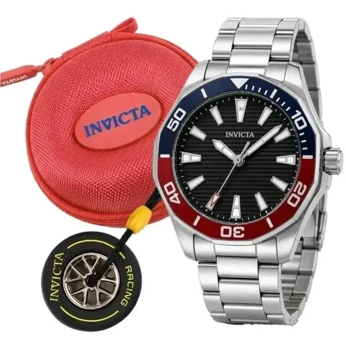 Set -  Pro Diver Meridian Special Edition 46mm Silver 001-GA-M-102 by Invicta