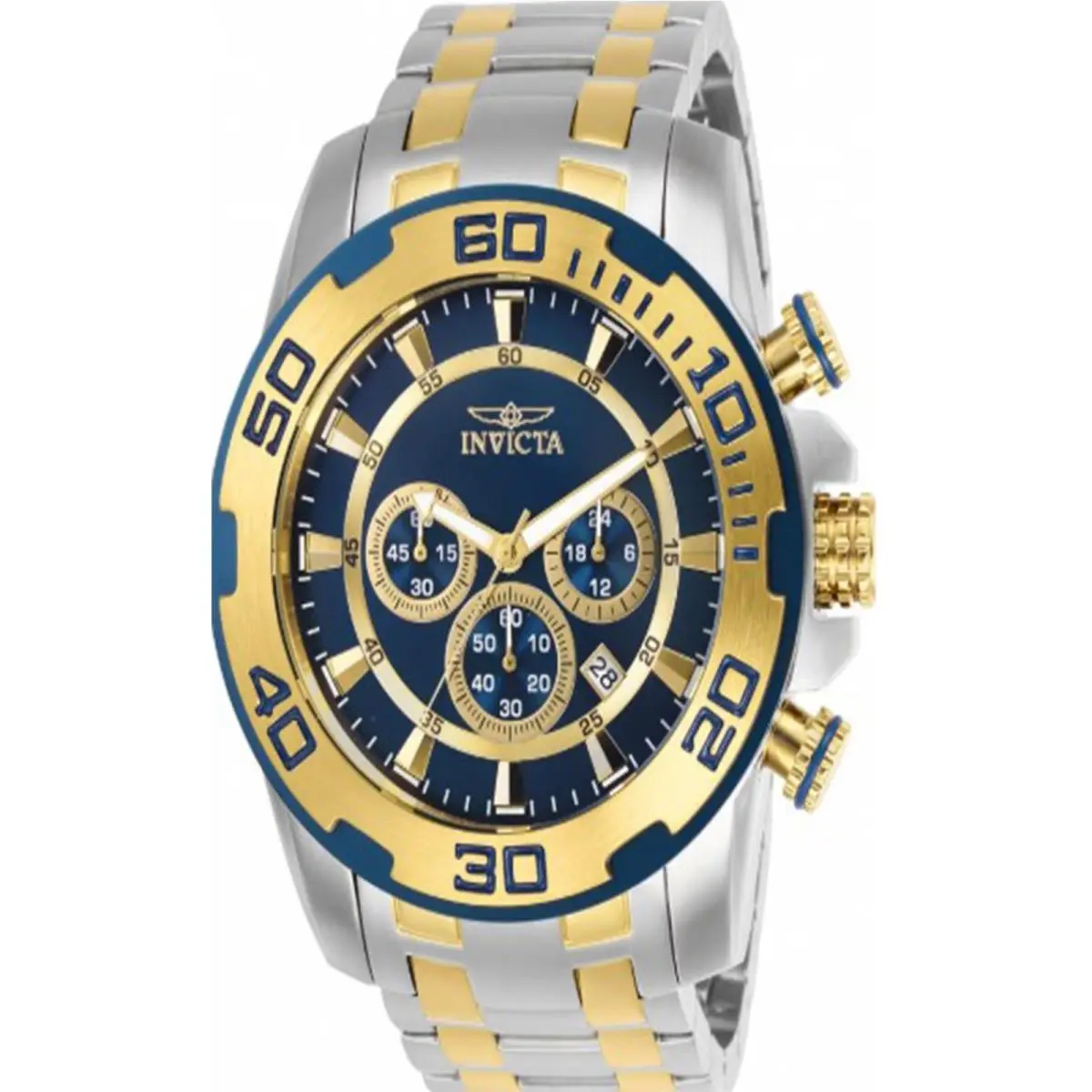 Men`s 26296 Pro Diver Quartz Chronograph Blue Dial Watch by Invicta