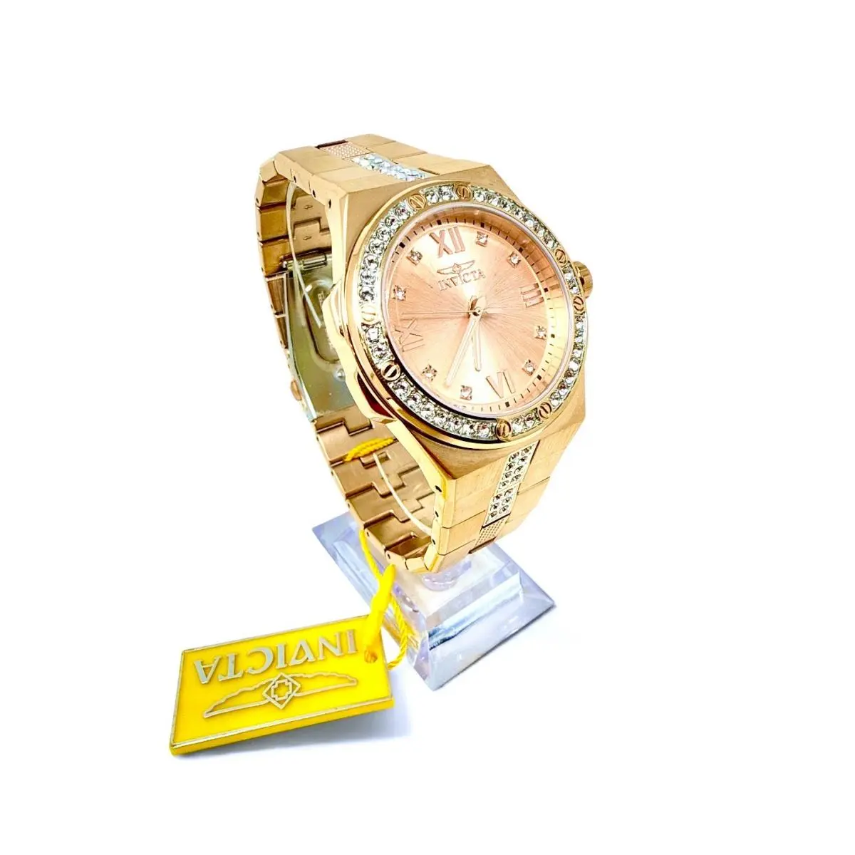 Invicta Men`s 42mm Specialty Quartz Crystal Accented Bracelet Watch