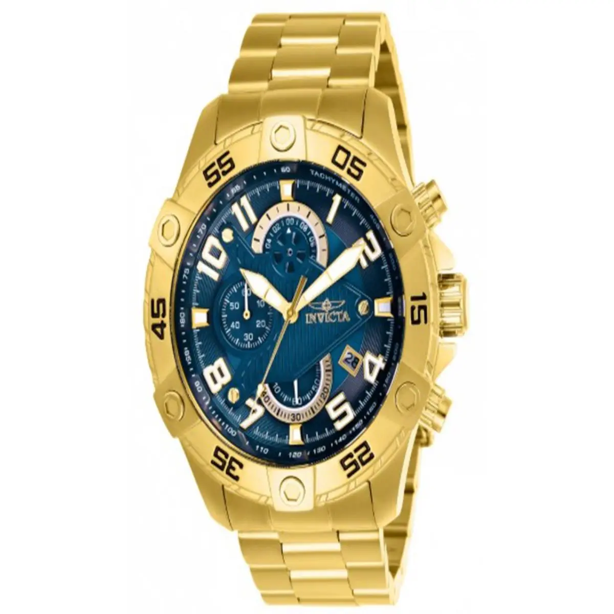 Invicta Men`s 26095 S1 Rally Quartz Multifunction Blue Dial Watch