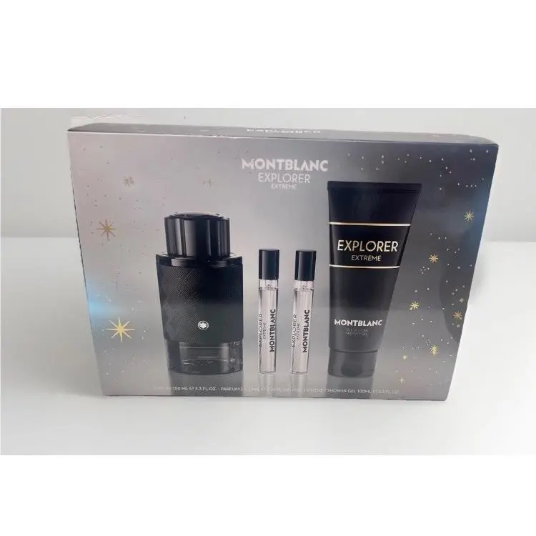 Mont Blanc Explorer Extreme 4pc Gift Set For Men by Montblanc