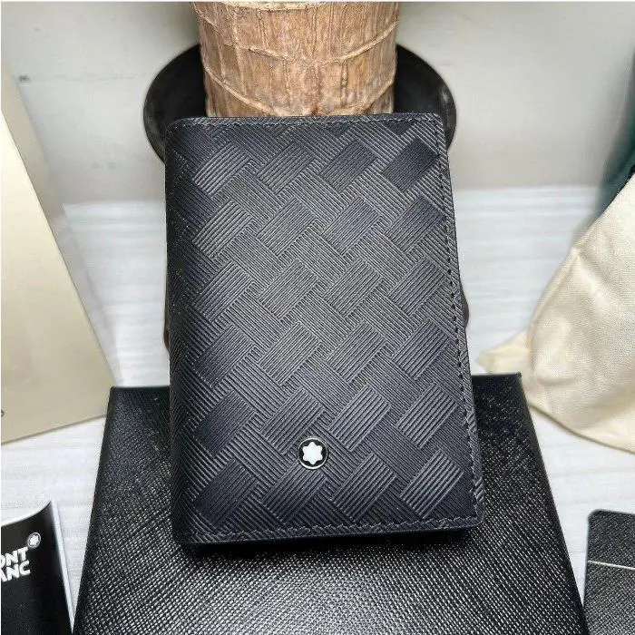 Montblanc Extreme 3.0 4CC Black Leather Card Holder Wallet Box