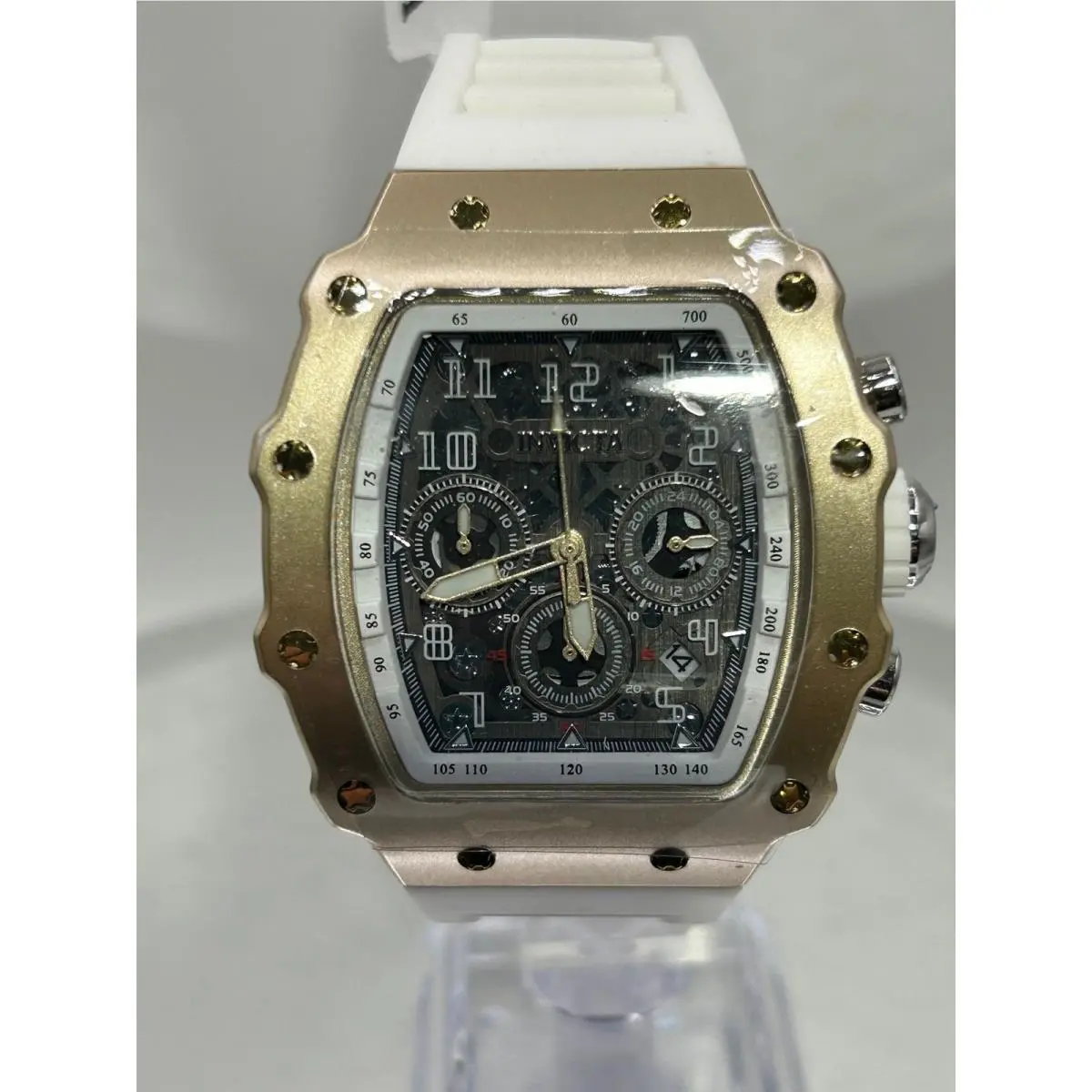 Invicta Racing Gold Rush Nitro Gen Model 69701 Men`s Chronograph Watch