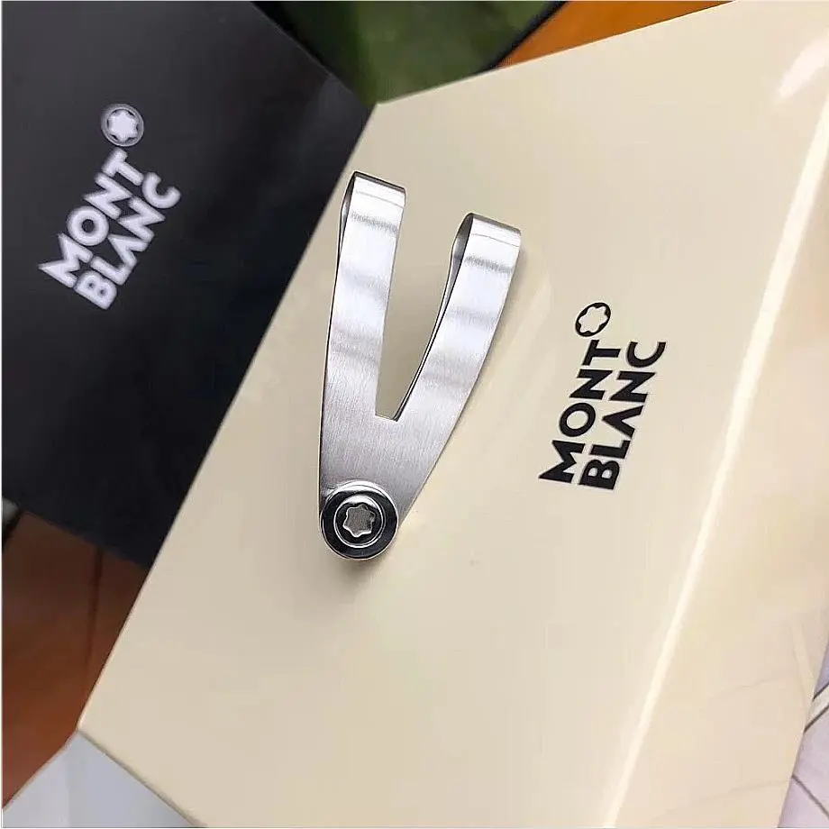 Urban Walker Money Clip Stainless Steel Executive Gift by Montblanc