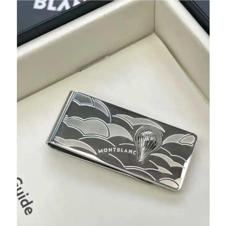 Money Clip Stainless Steel Balloon Motif Executive Gift by Montblanc
