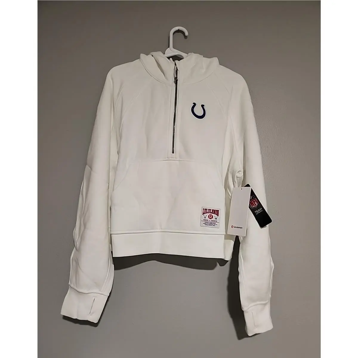 Lululemon Scuba Oversized Half Zip Hoodie Nfl Indianapolis Colts LW3LK5S