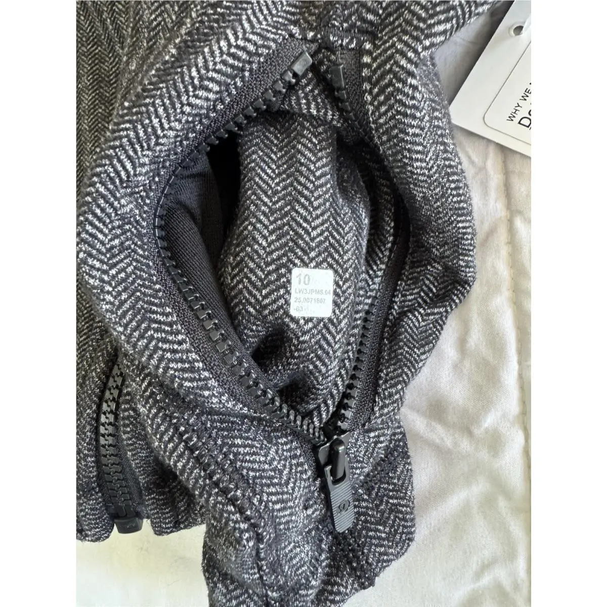 Lululemon clothing - Lululemon Herringbone Define - Herringbone Define - Black 6