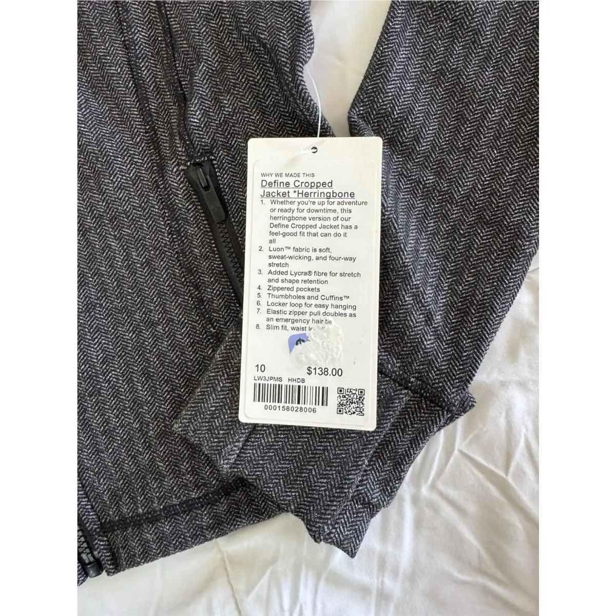 Lululemon clothing - Lululemon Herringbone Define - Herringbone Define - Black 0