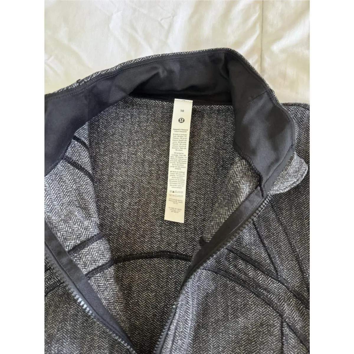 Lululemon clothing - Lululemon Herringbone Define - Herringbone Define - Black 5