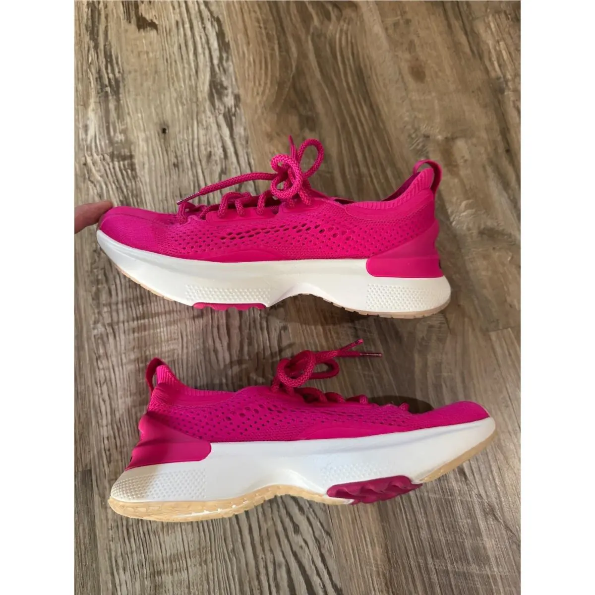 Lululemon Sneaker Womens 8 Pink Chargefeel 3 Workout Shoe Low Top Mesh LW9FS1S