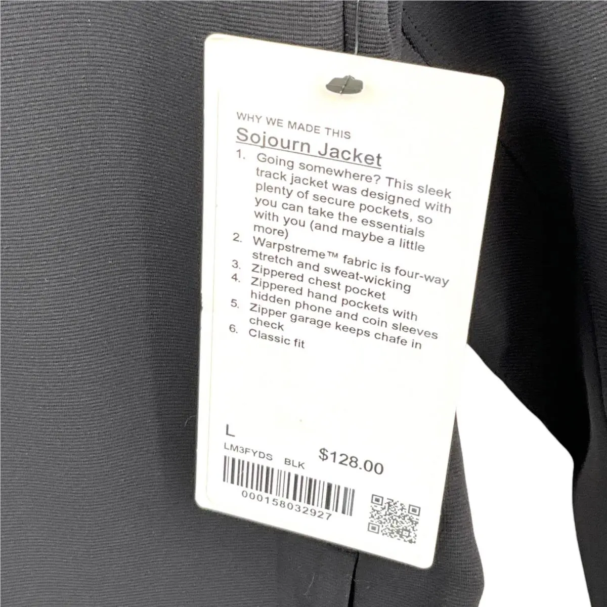 Lululemon clothing - lululemon Sojourn Jacket - Sojourn Jacket - Black 2