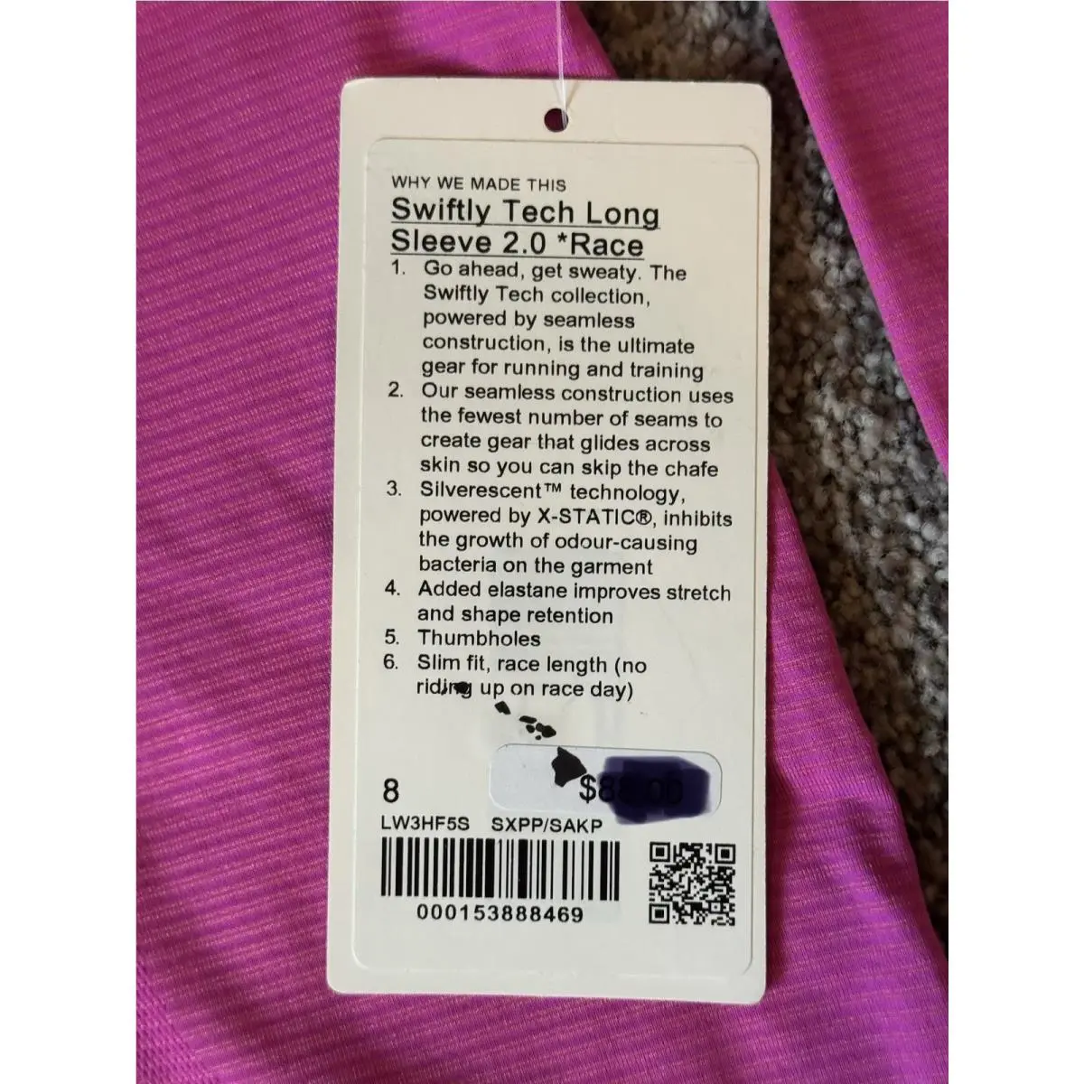 Lululemon clothing - Hot Pink 1