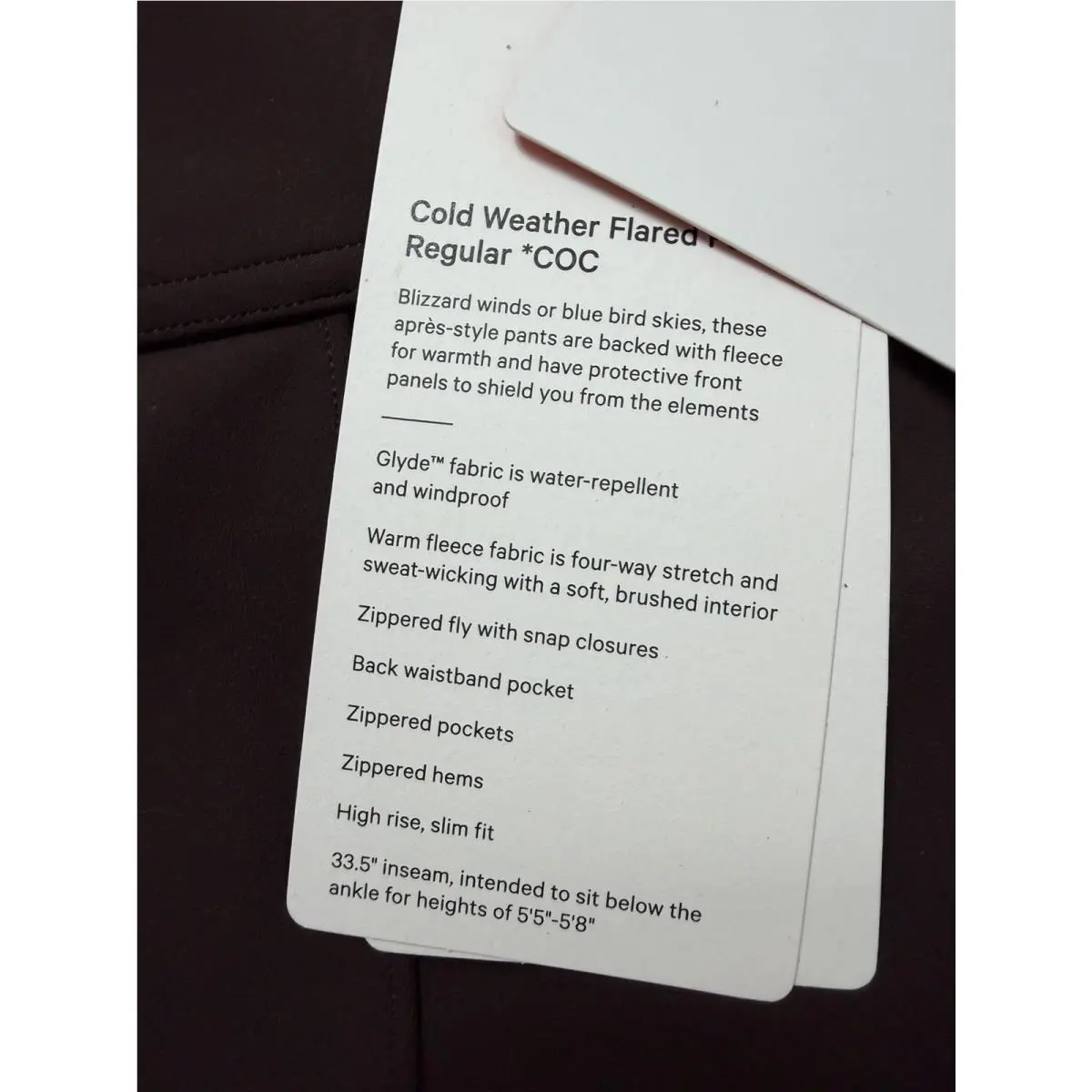 Lululemon clothing - Brown 16