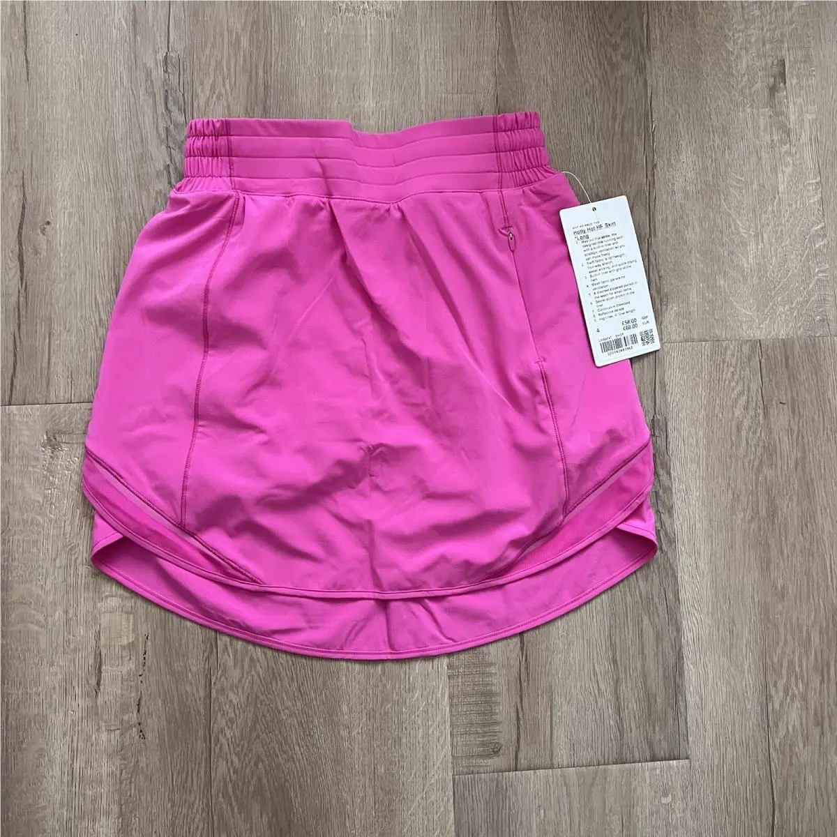 Lululemon Hotty Hot High Rise Skirt Long Sonic Pink Size 4