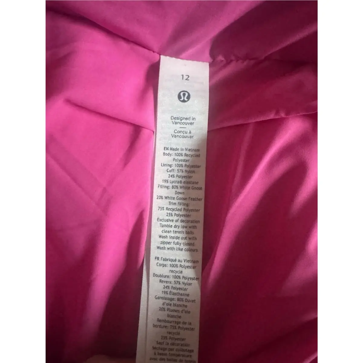 Lululemon clothing - Pink 6