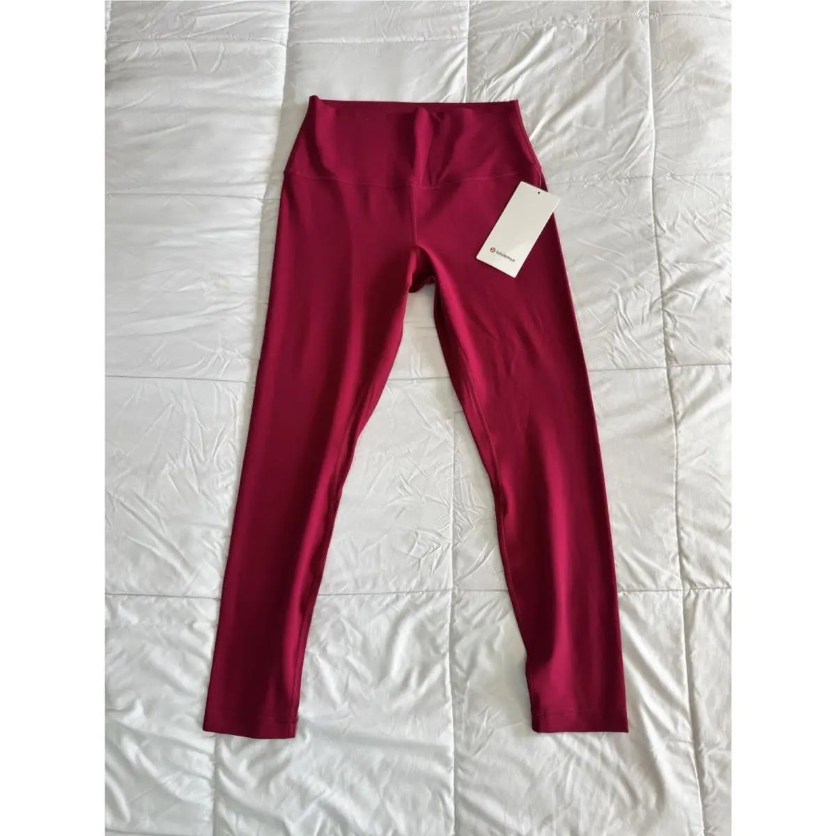 Lululemon Align High-rise 25 Pant Size 8 Berry Rumble Pink Leggings Yoga
