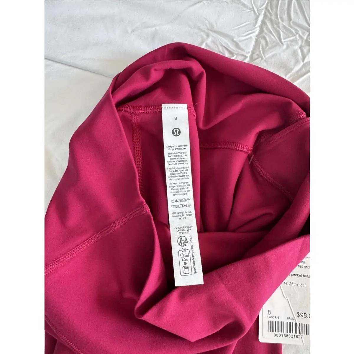 Lululemon clothing - Pink 4