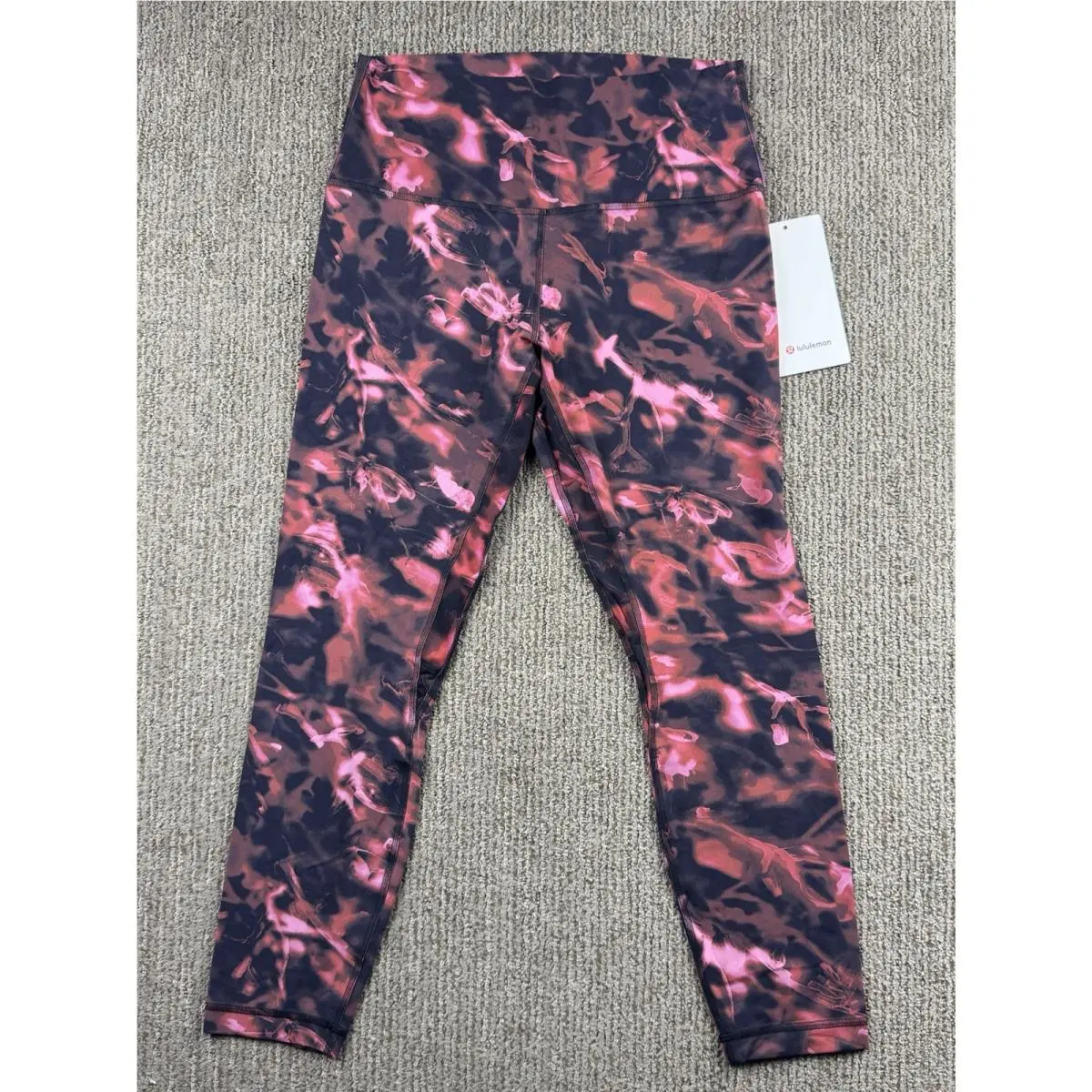Lululemon Womens 10 Align High Rise Legging Pant 25 Intesity Pink Blossom Nulu