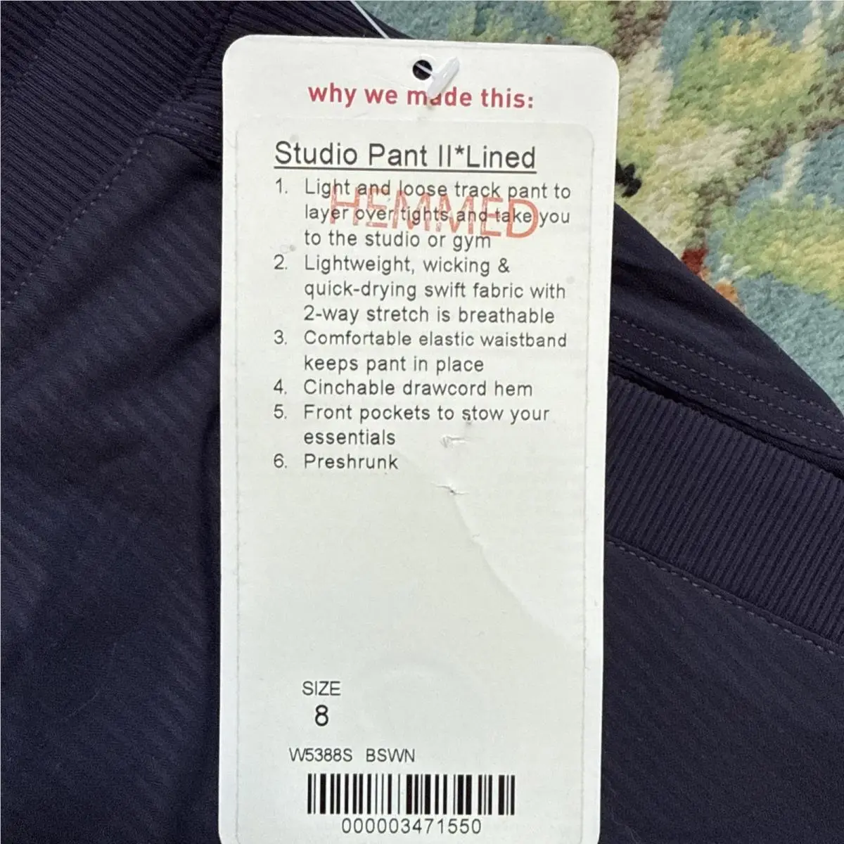 Lululemon clothing - True Navy 1