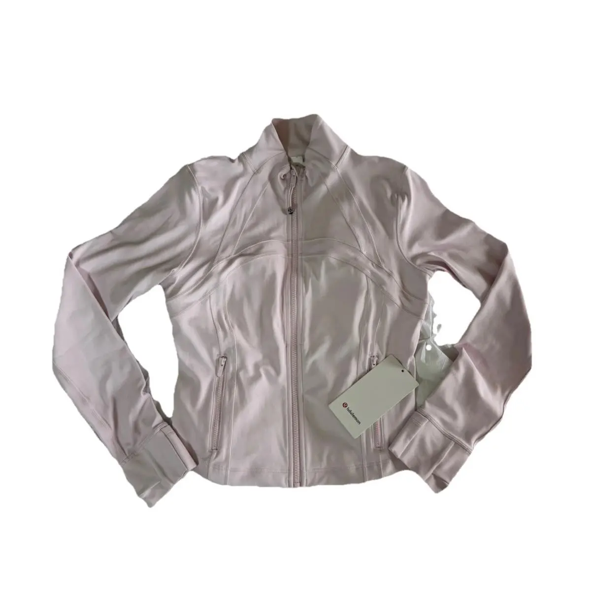 Size 10 Lululemon Nulu Cropped Define Jacket Blissful Pink Full Zip