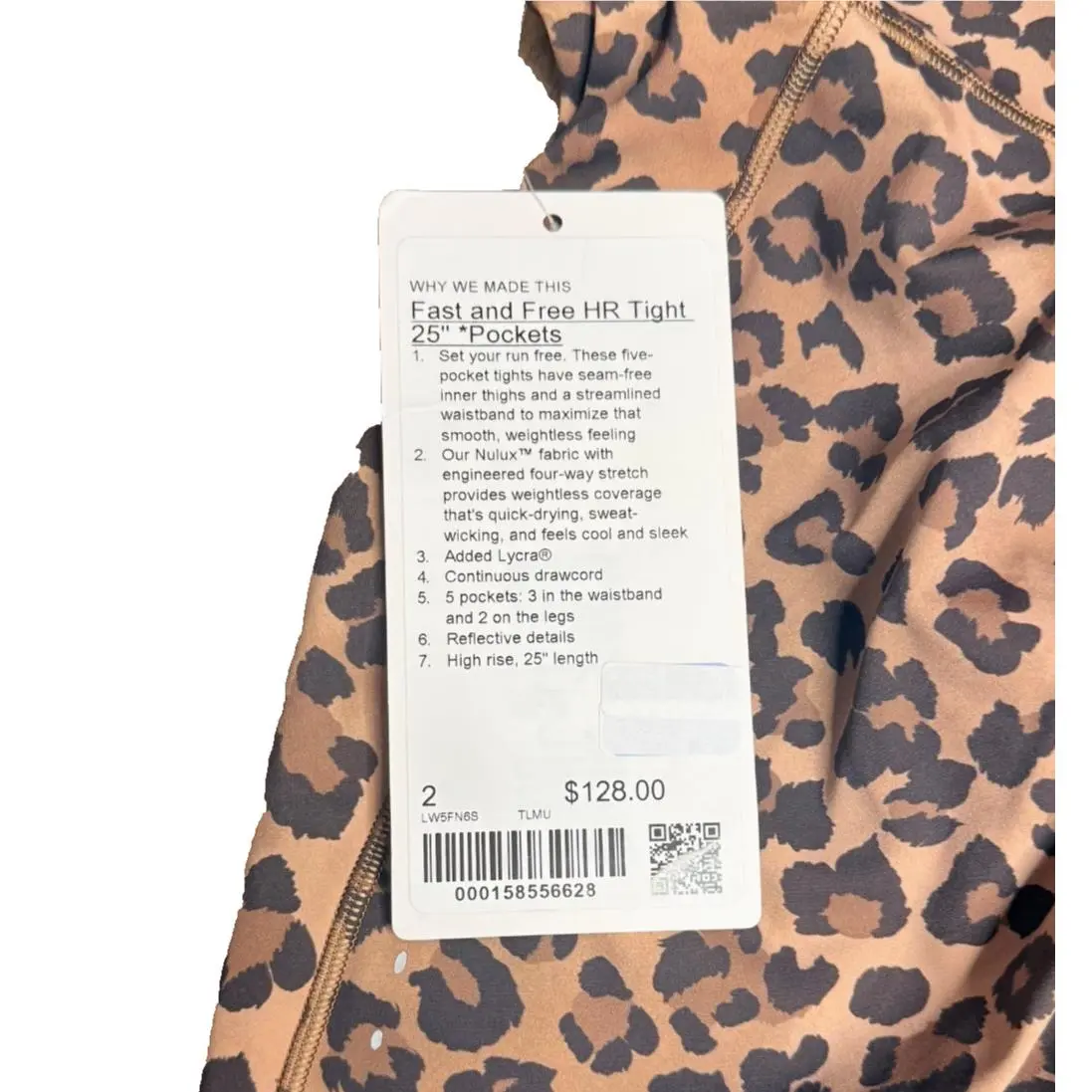 Lululemon clothing - True Leopard/Multi 1