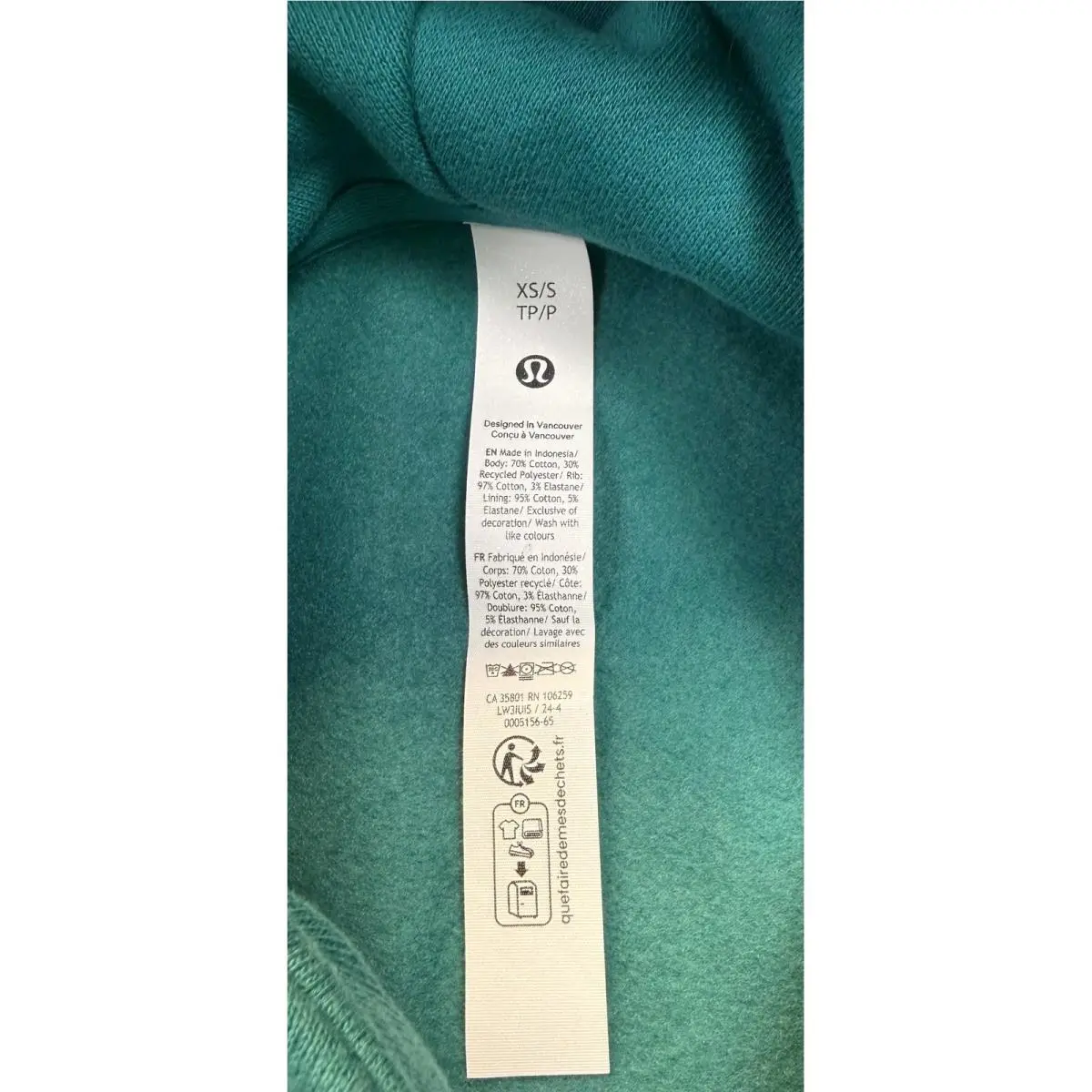 Lululemon clothing - Green 7