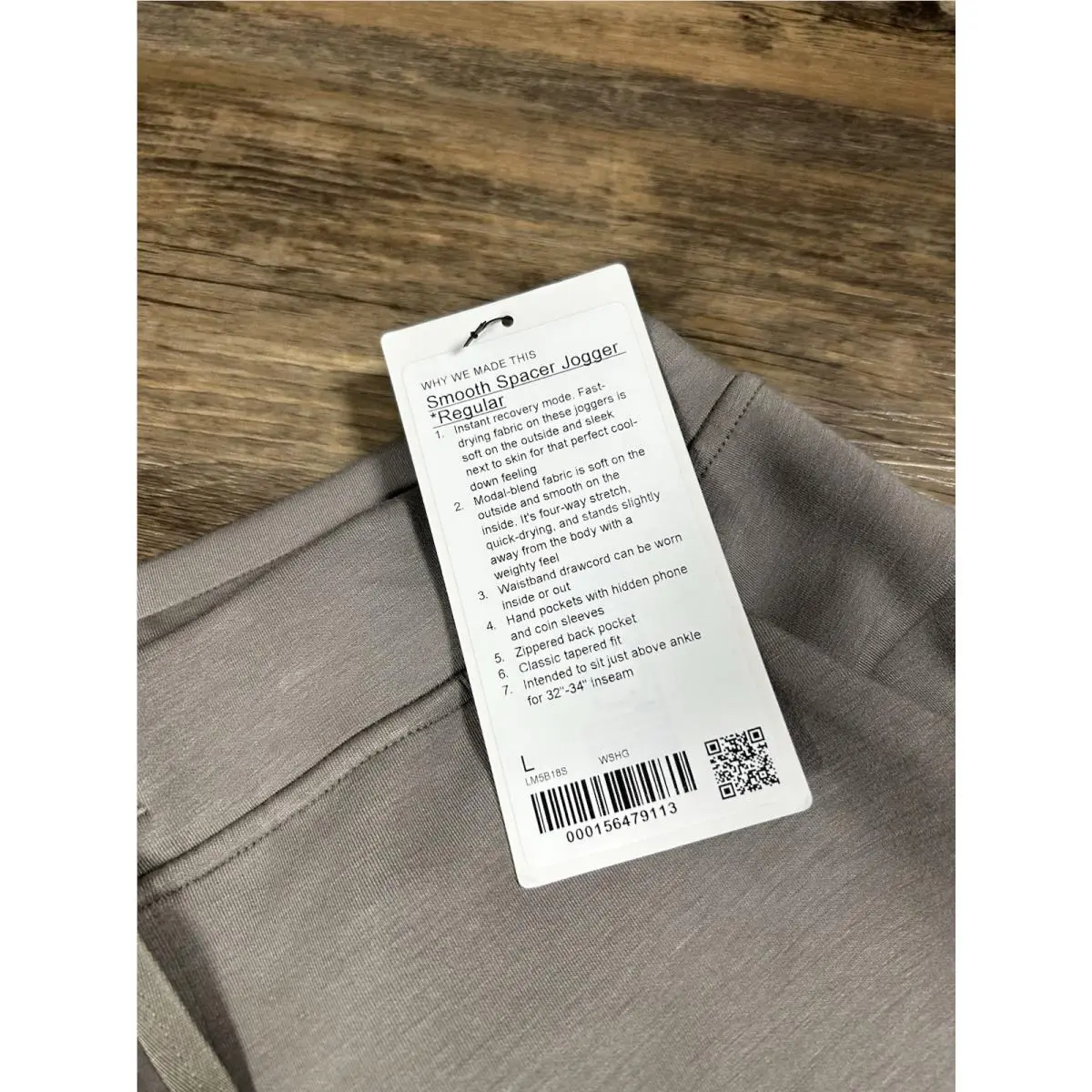 Lululemon clothing - LM5B18S - LM5B18S - Gray 1