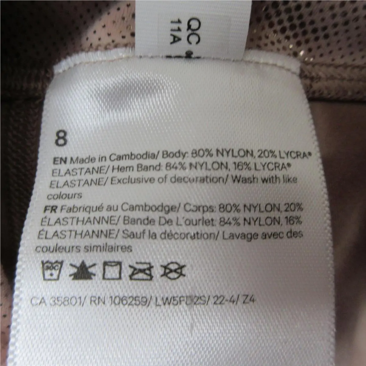 Lululemon clothing - Gold 7