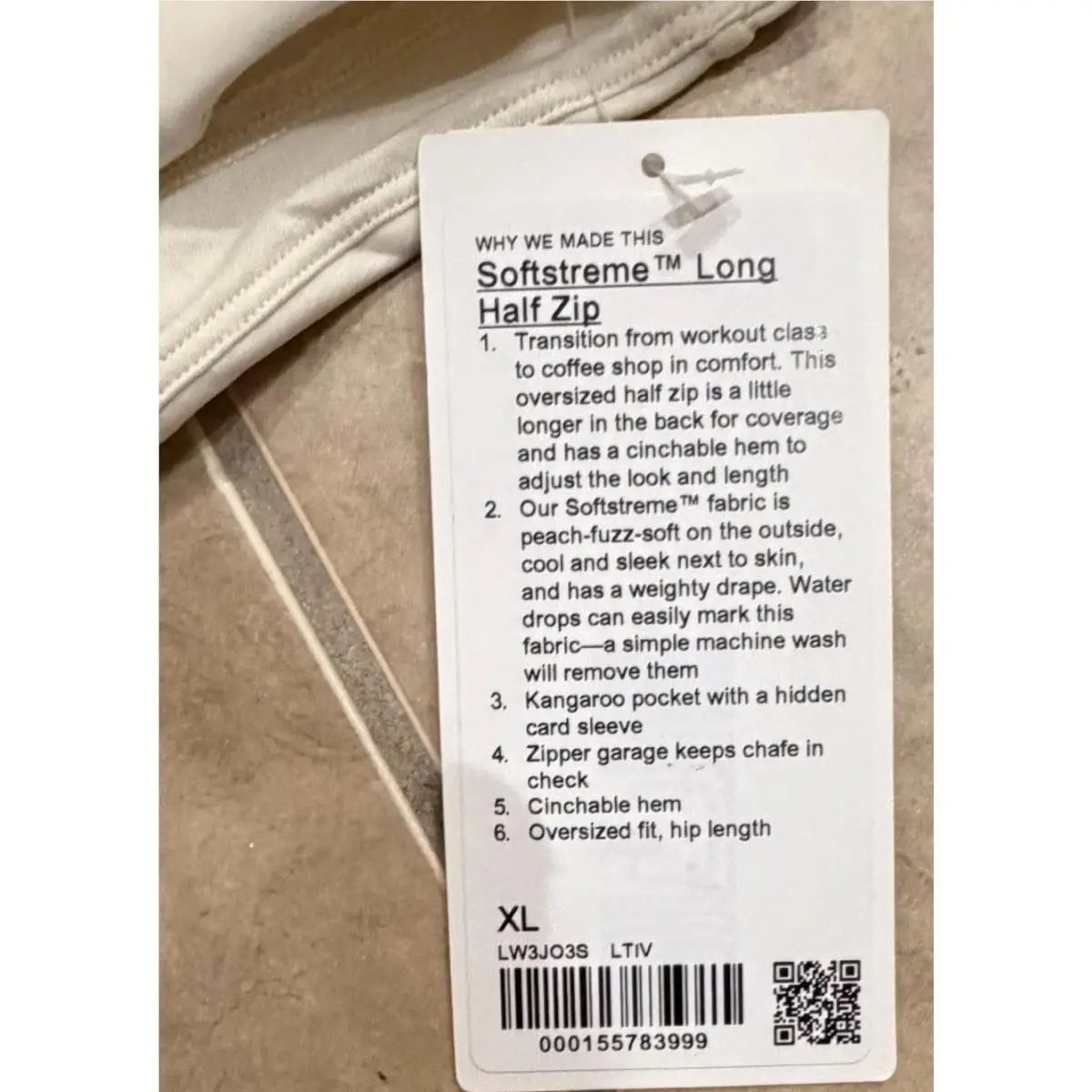 Lululemon clothing - LW3J03S - LW3J03S - White 2