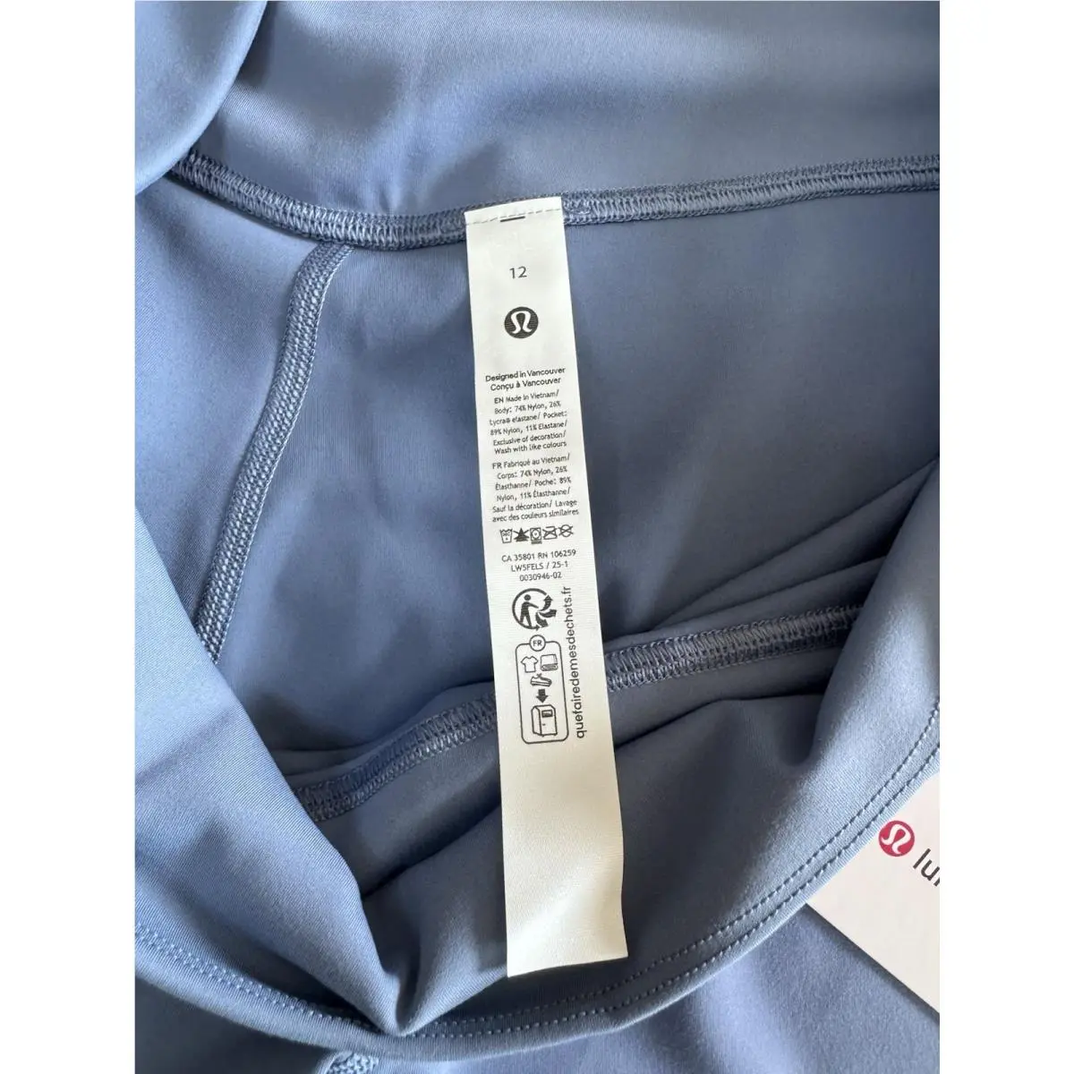 Lululemon clothing - Blue 6