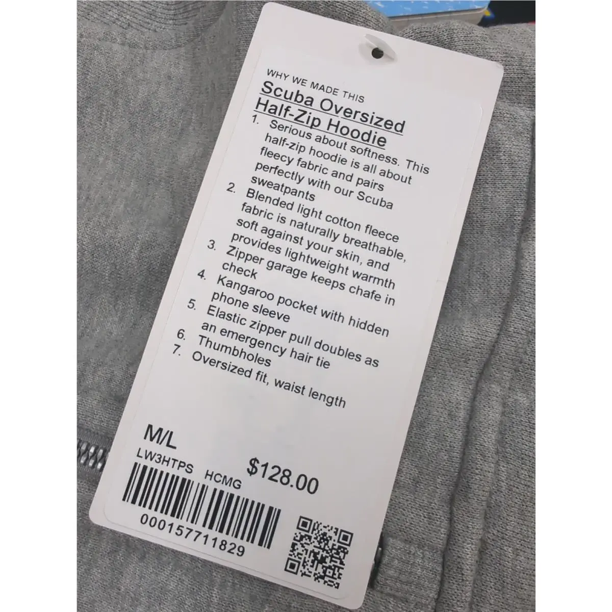 Lululemon clothing - Gray 2