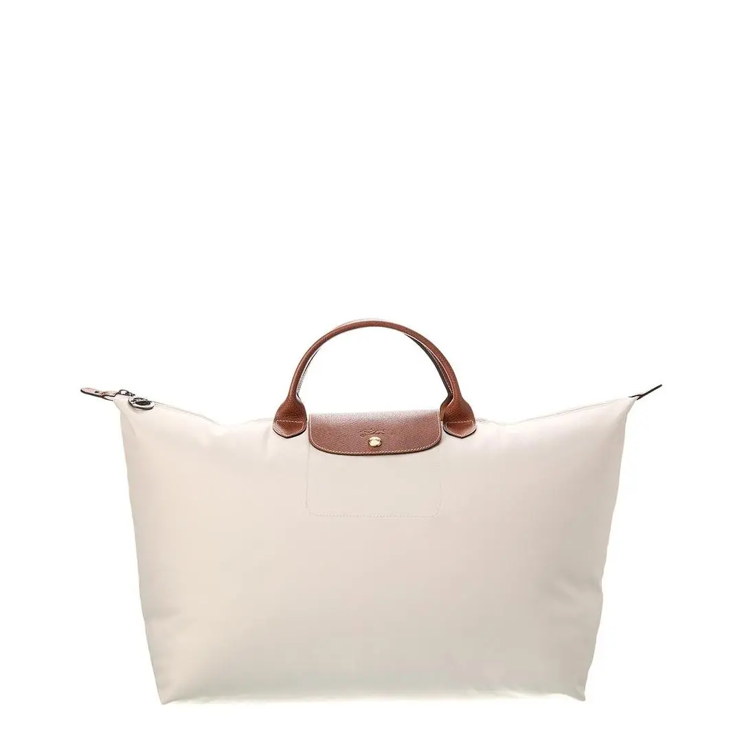 NA Le Pliage Large Canvas Travel Bag Women`s Beige Ns by Longchamp