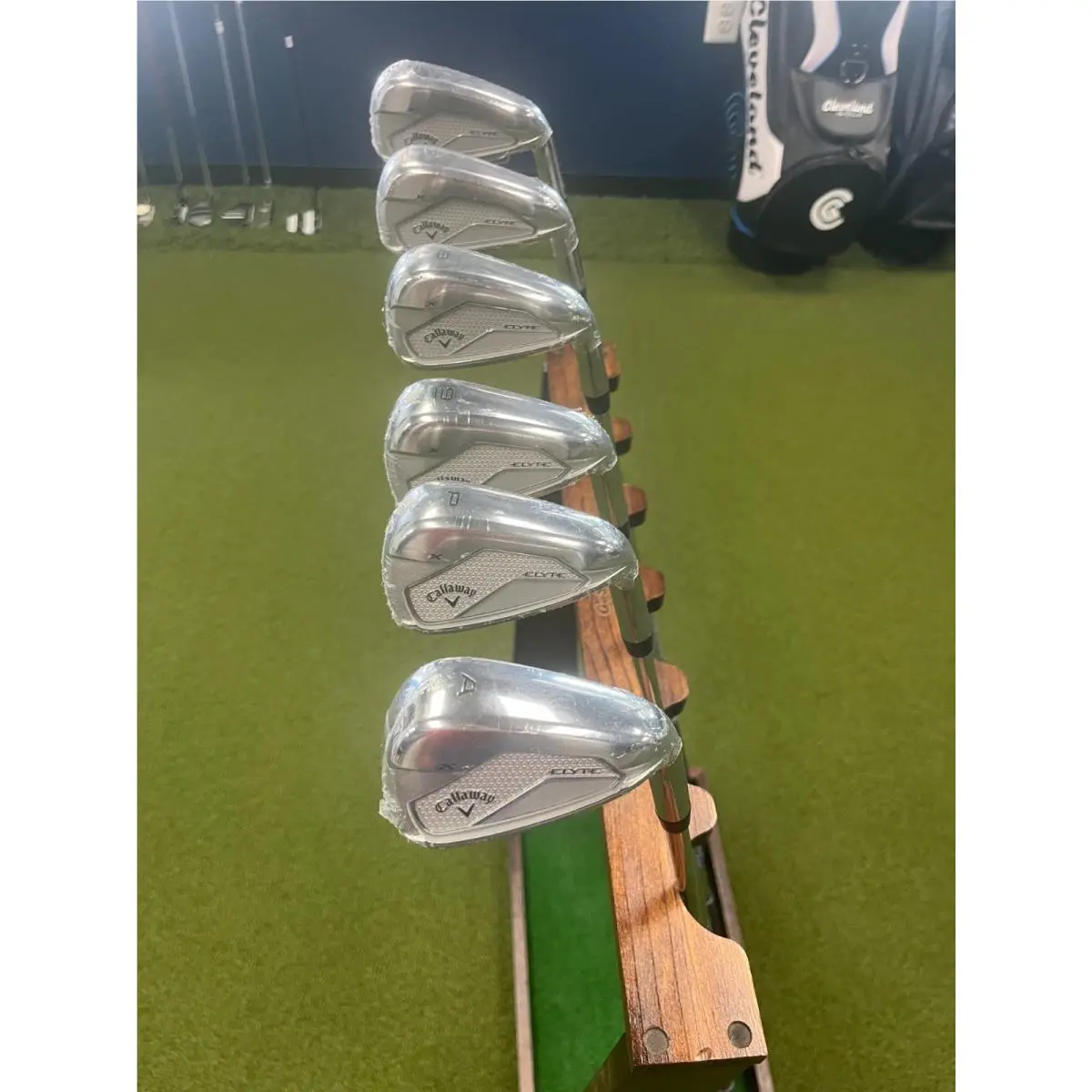 Callaway Elyte X Iron Set 6-PW AW - Steel Stiff Flex - Vector 90